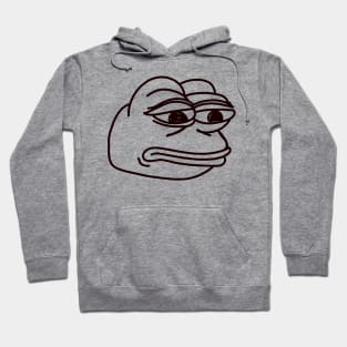 Sad Pepe the Frog Meme Hoodie